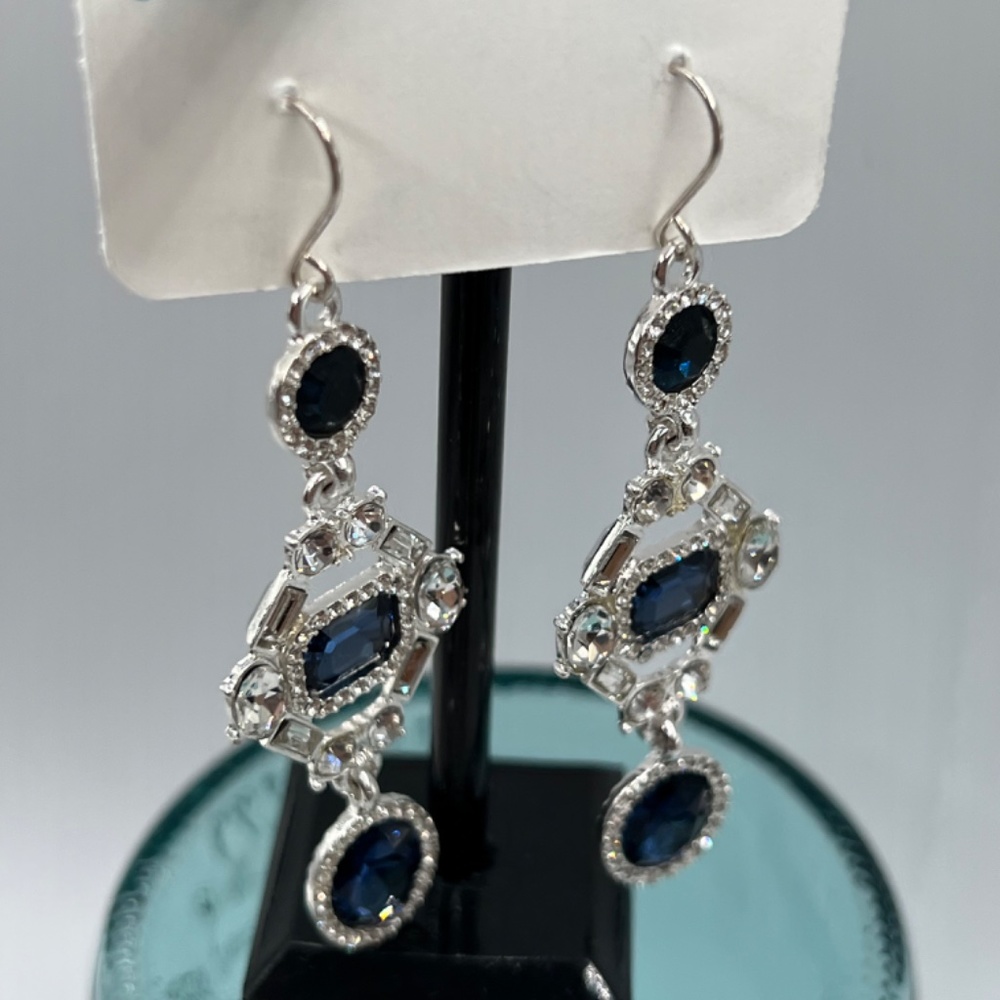 Baubles Chandelier Austrian Crystal Silver Earrings $12 EA or Bundle 3/$20
